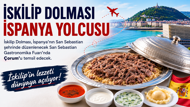 İSKİLİP DOLMASI İSPANYA YOLCUSU