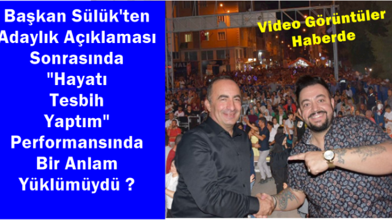 Başkan Sülük Adaylığını Açıkladı